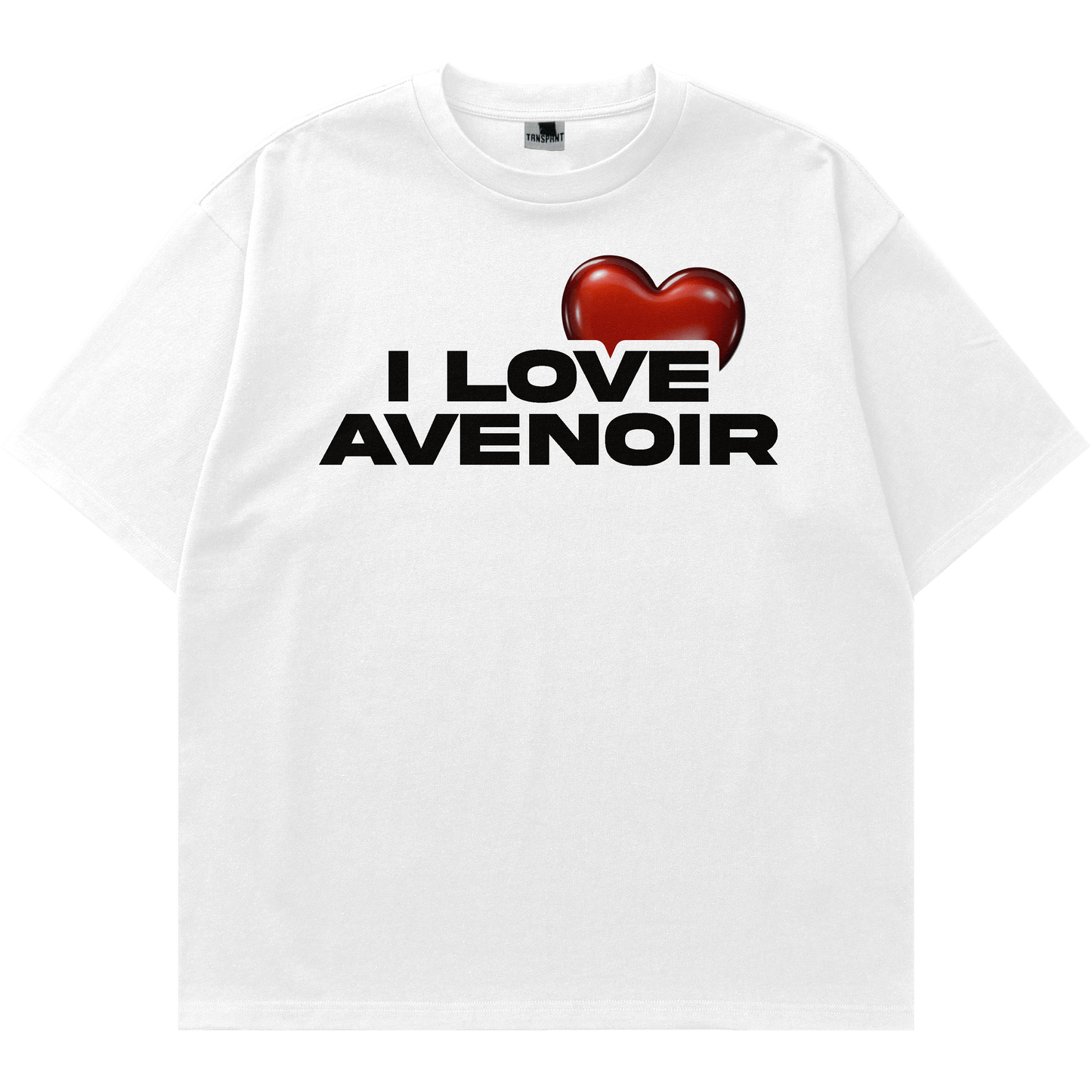 I LOVE AVENOIR TEE [WHITE]